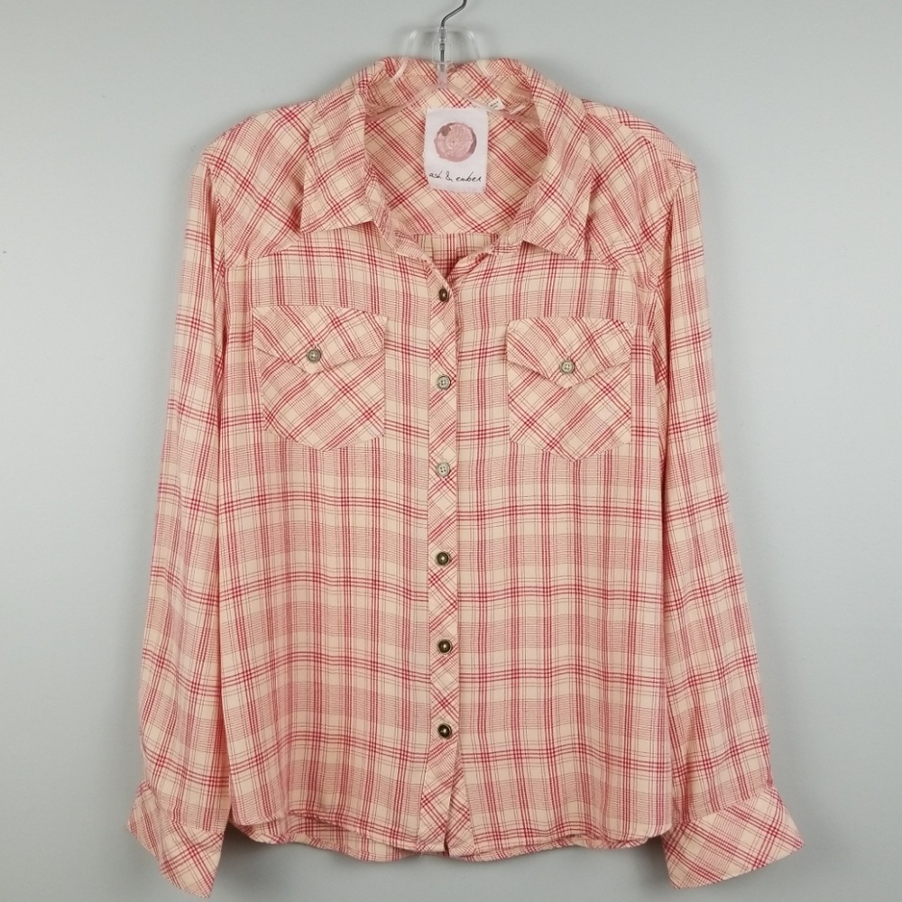Ash & Ember | Anthropologie | Button-Down | Sz M